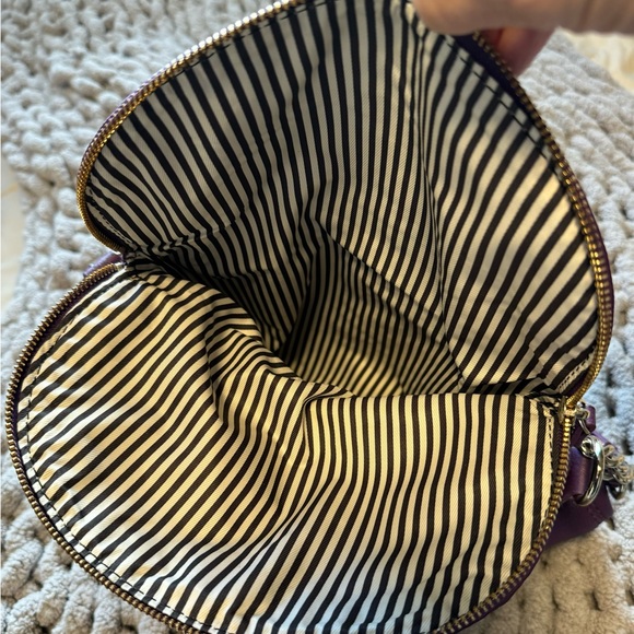 Kate Spade Purple Leather Shoulder Bag - Picture 5 of 9